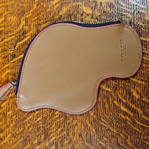 Coach Mushroom Coin Case Nwt - Picture 4 of 5